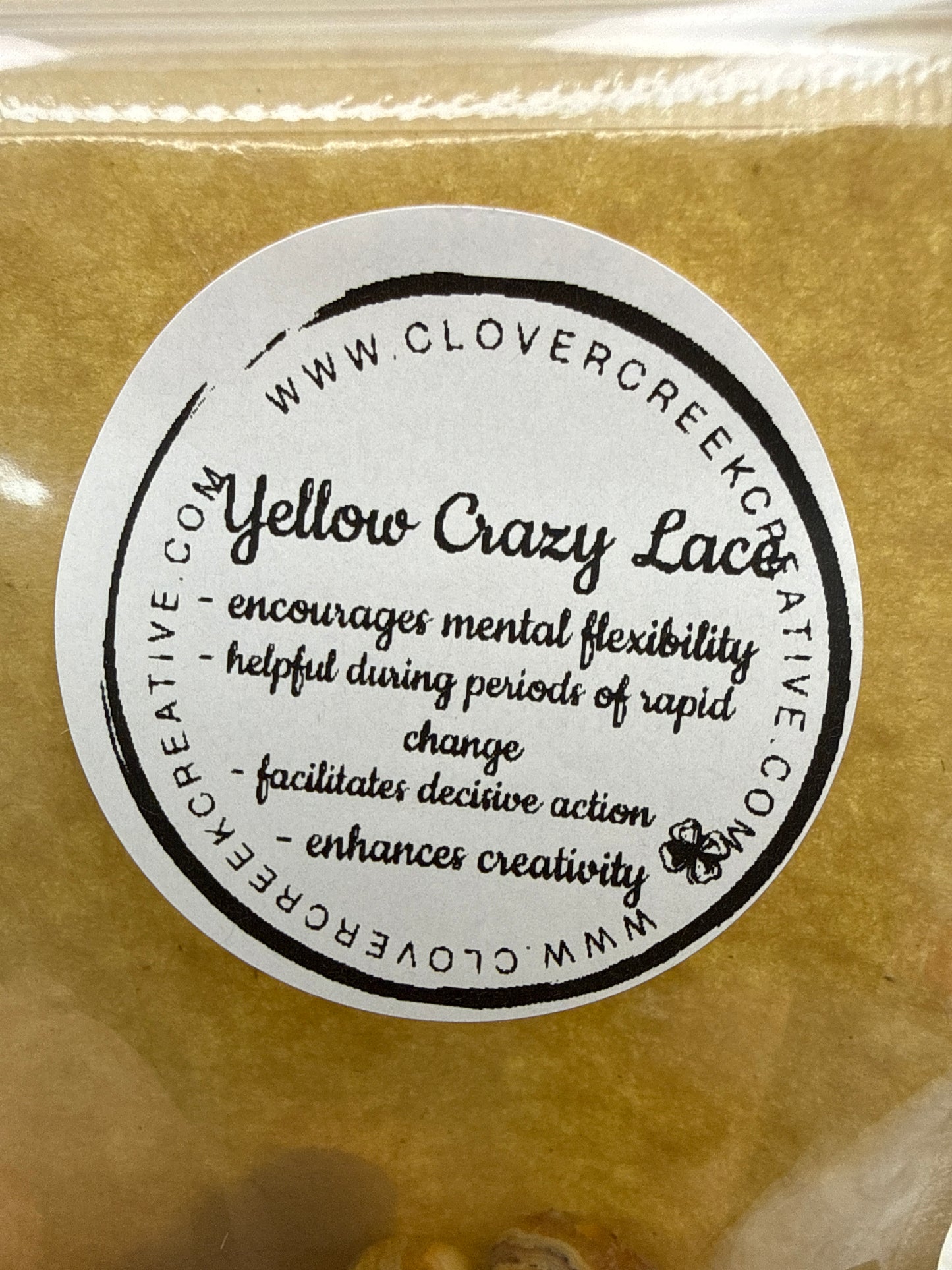 Tumble - Yellow Crazy Lace - 4/$1.50
