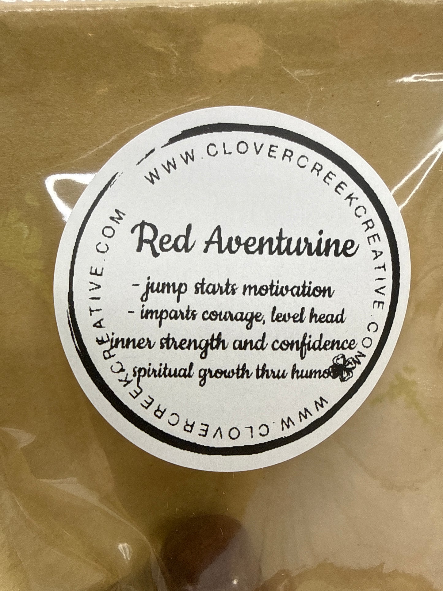 Tumble - Red Aventurine - 1/$1
