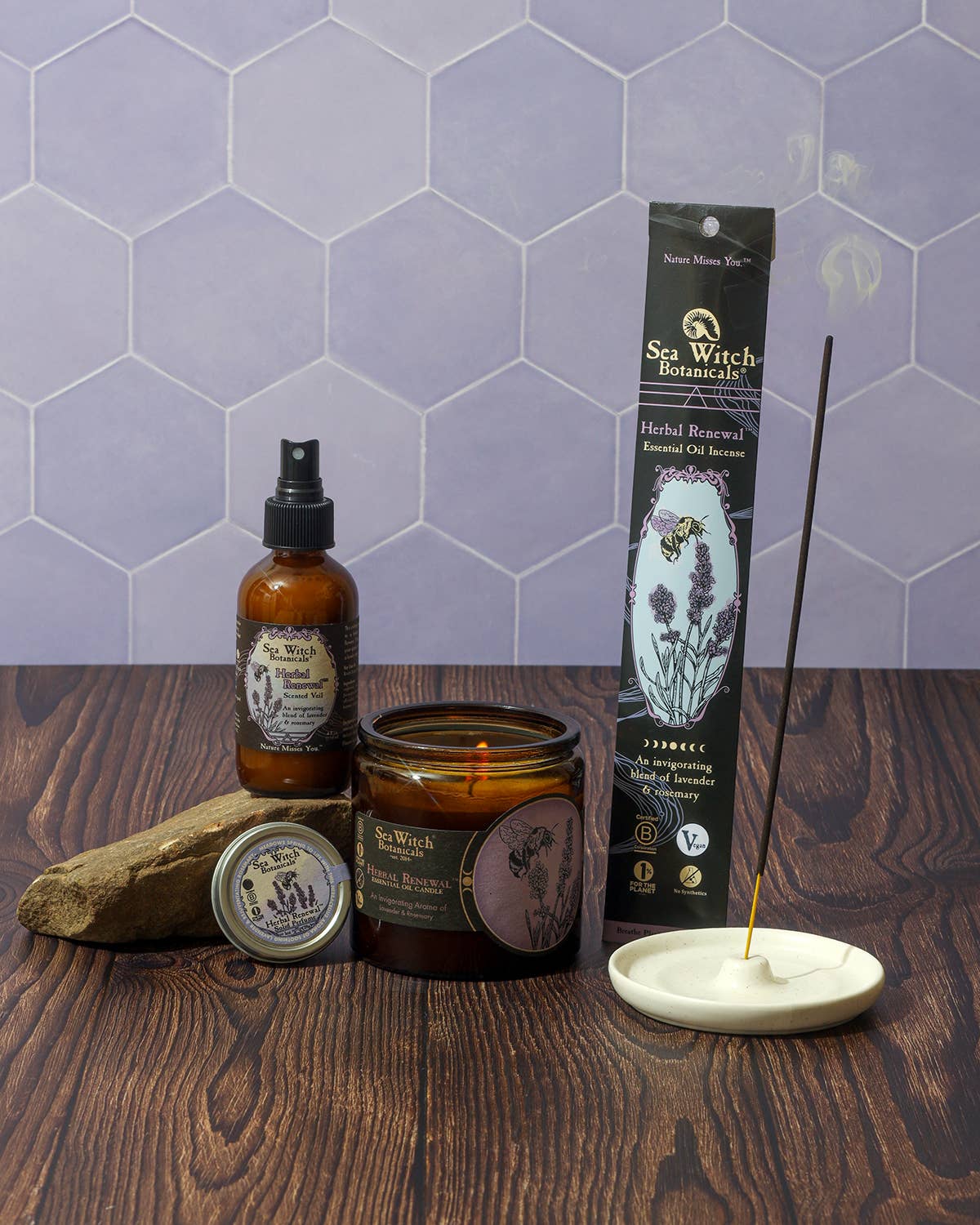Sea Witch Botanicals Incense 20 sticks - Herbal Renewal