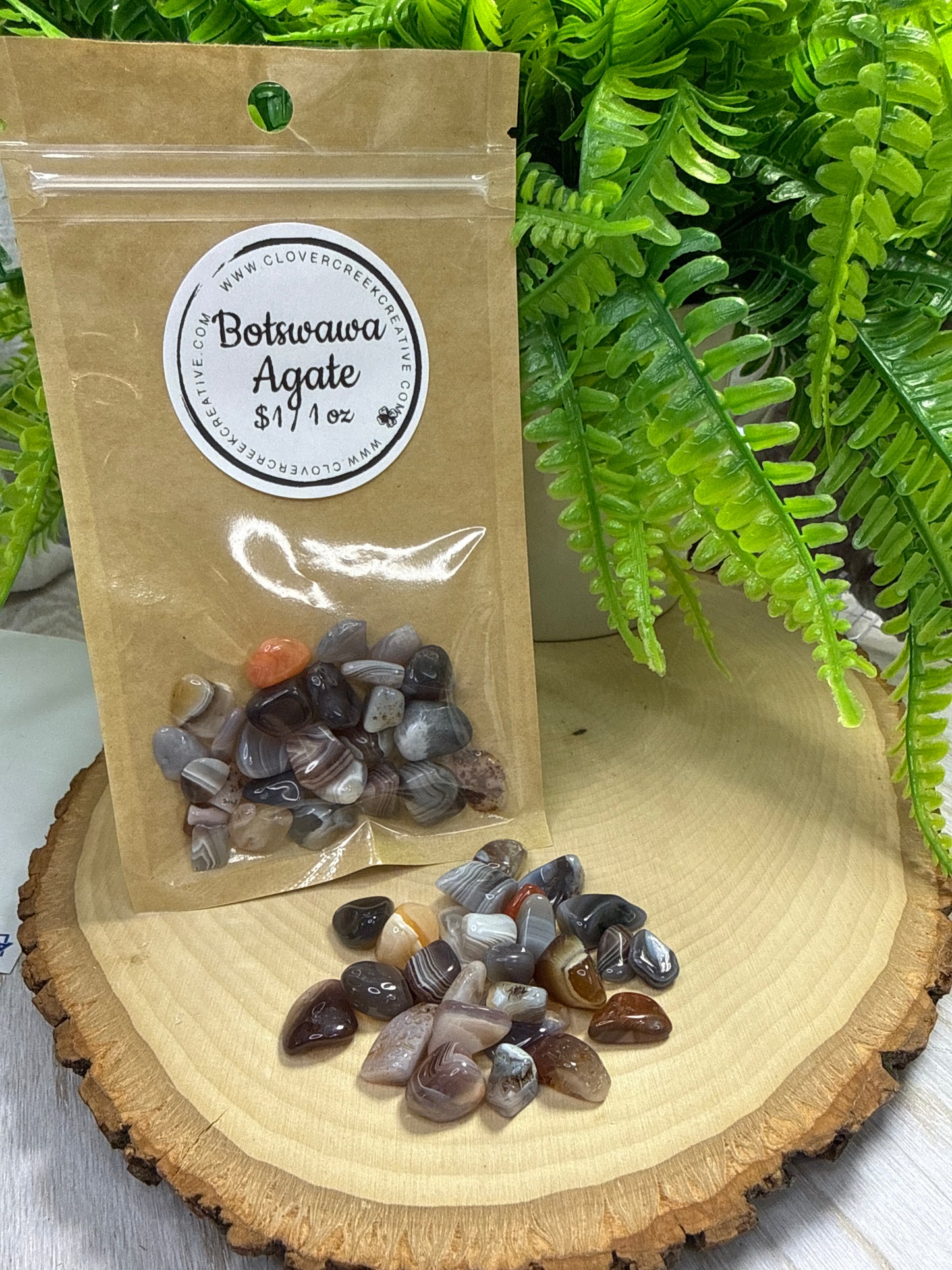 Chips - Botswana Agate - $1/1oz