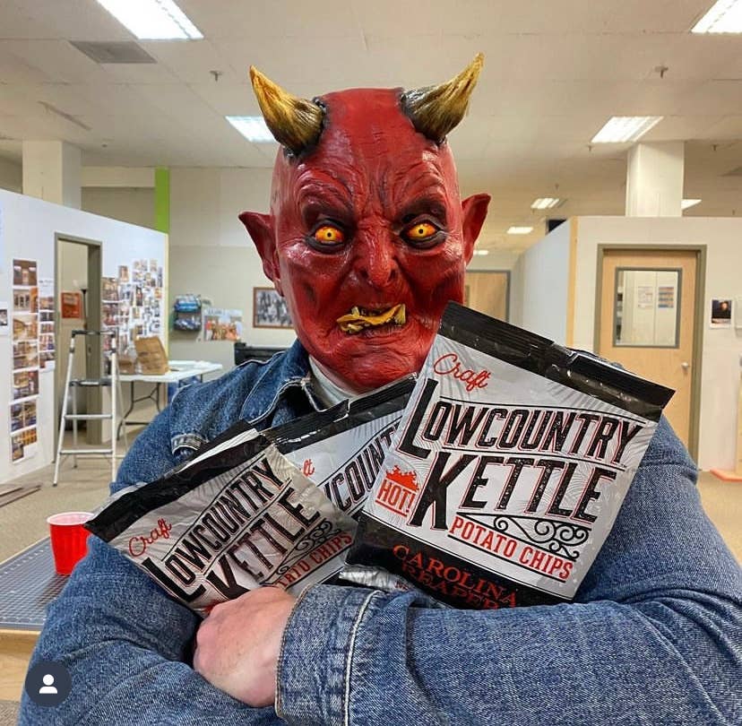 Carolina Reaper Potato Chips