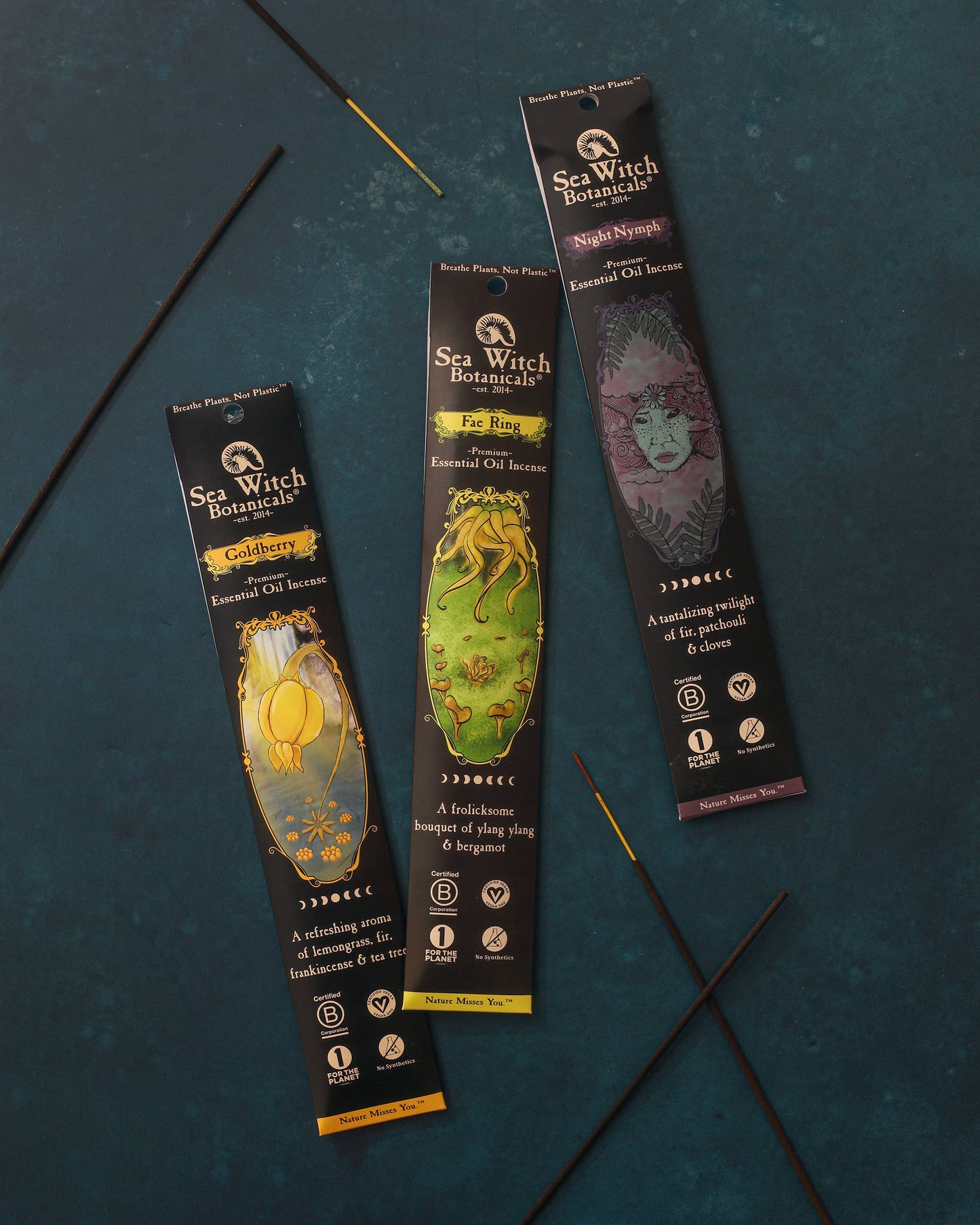 Sea Witch Botanicals Incense 20 sticks - Fae Ring