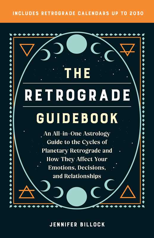 Retrograde Guidebook by Jennifer Billock