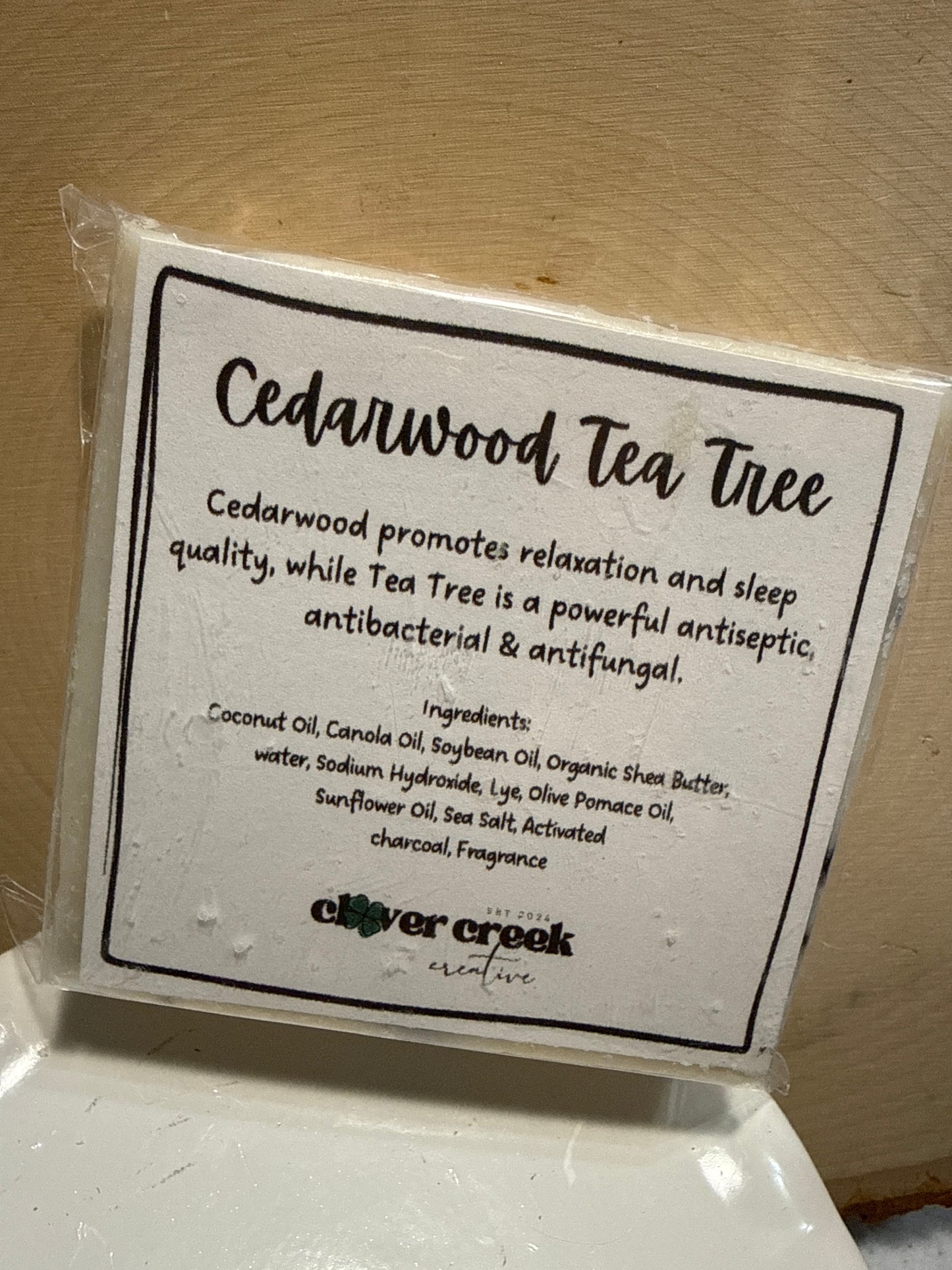 Cedarwood Tea Tree soap