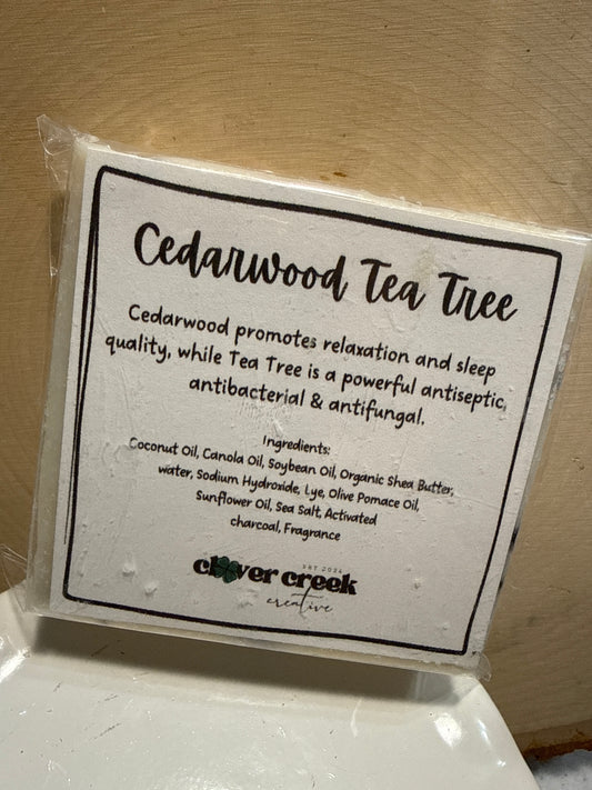 Cedarwood Tea Tree soap