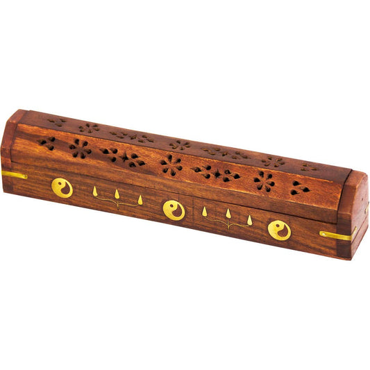 Wood Incense Storage Box