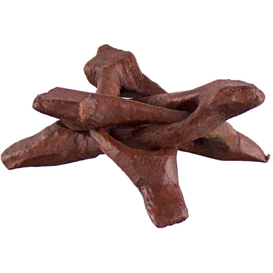 Wood Tripod Sphere Stand - 6-inch