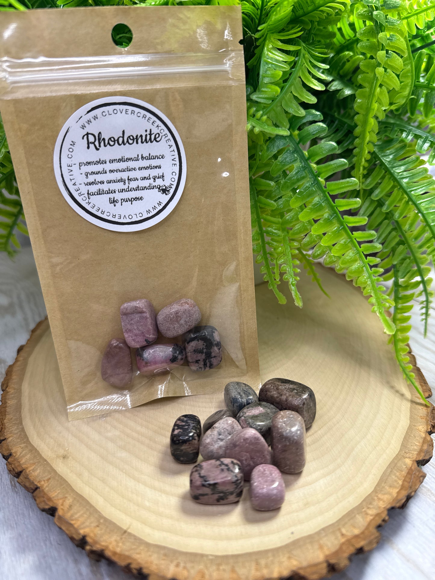 Tumble - Rhodonite - 5/$3