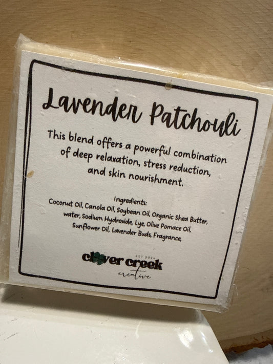 Lavender Patchouli soap