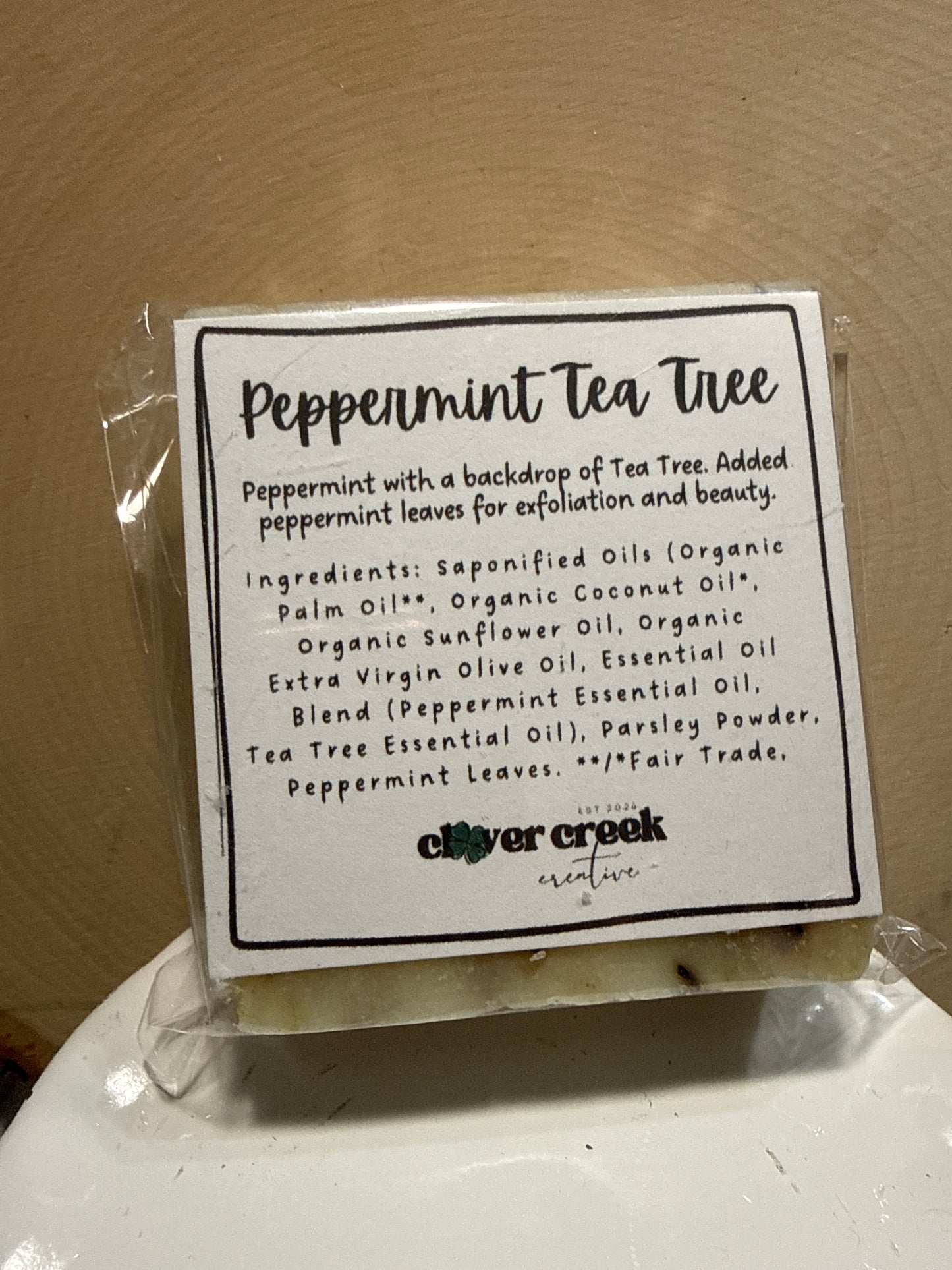 Peppermint Tea Tree Soap