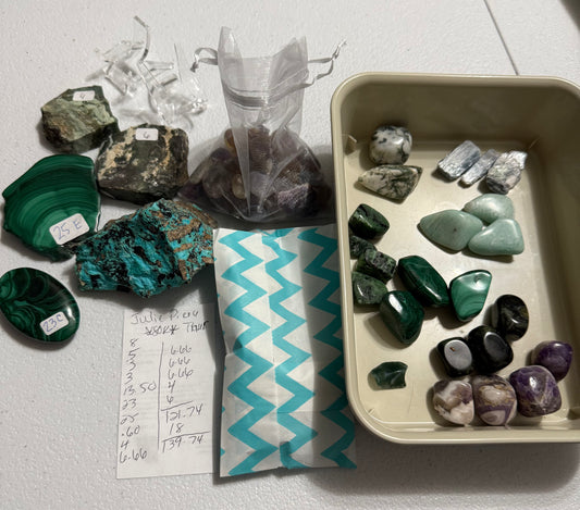 Julie Pierce Thurs 10/9 "Purple n Green"