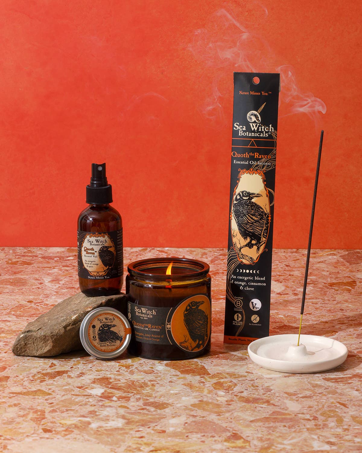 Sea Witch Botanicals Incense 20 sticks - Quoth the Raven