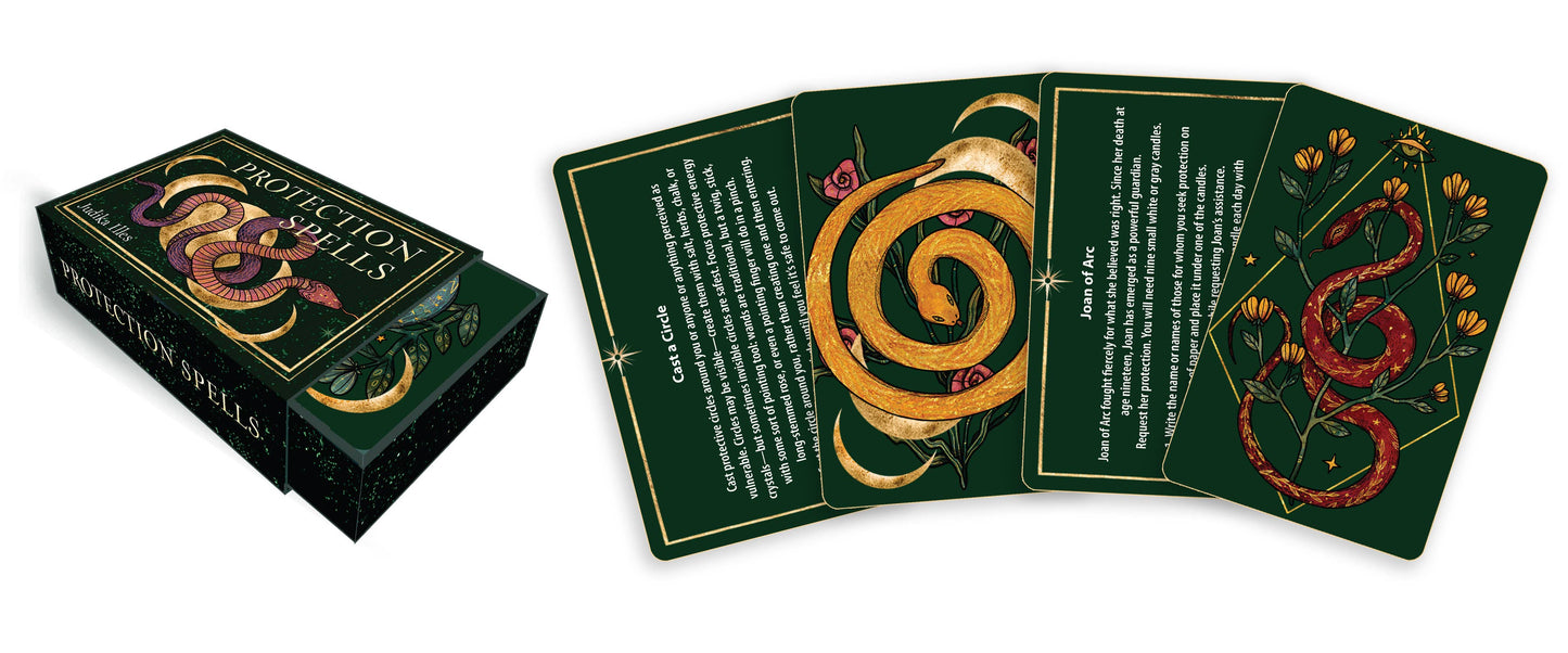 Protection Spells: 36 Cards for Magical Self-Defense (Mini)