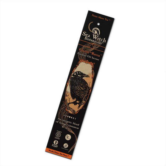 Sea Witch Botanicals Incense 20 sticks - Quoth the Raven