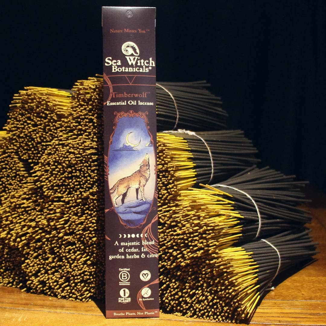 Sea Witch Botanicals Incense 20 sticks - Timberwolf