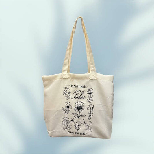 Save The Bees Tote Bag